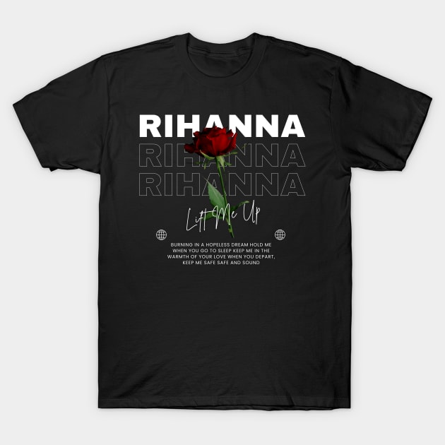 Rihanna // Flower T-Shirt by TOY MACHINE 